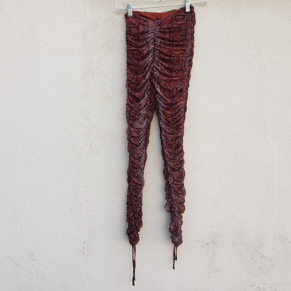 I.AM.GIA Colette Snake Ruched Pants - Picture 2 of 7